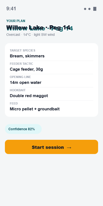 AnglerLogic app screen